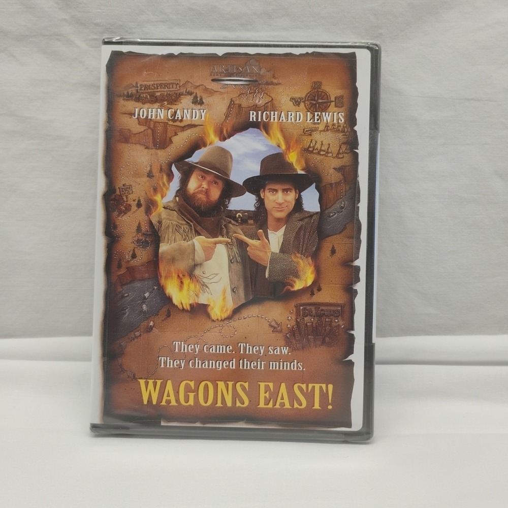 Wagons East (DVD, 1994) John Candy Richard Lewis New Factory Sealed